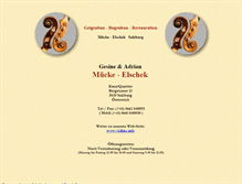 Tablet Screenshot of geigenbau.violino.info